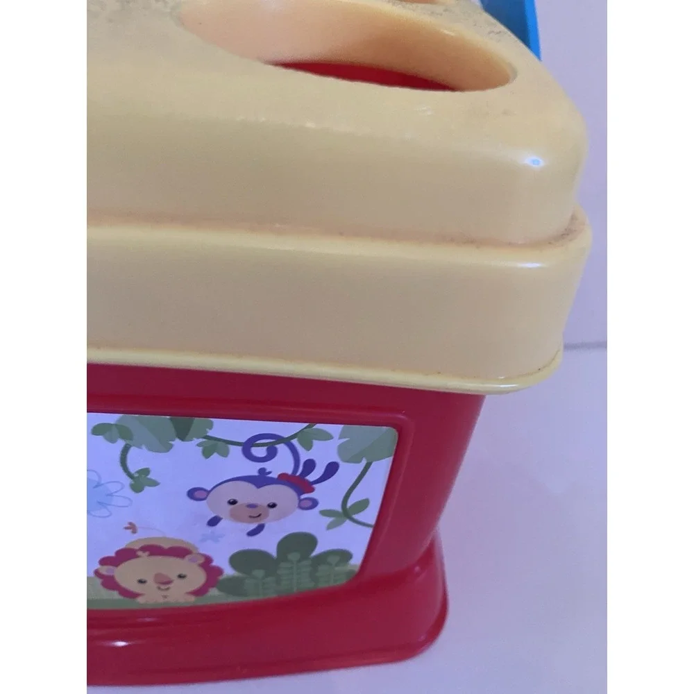 Y2k Vintage 2006‎ Fisher Price Baby's First Block Shape Sorting 10 blocks Mattel
